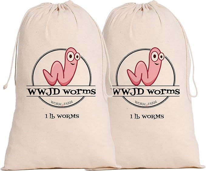 Red Wigglers Composting Worms - 2lb Red Worms for Composting Bin, for Plants or Gardening, Compost Worm for Soil Fertility & Worm Farm, Easy to Manage