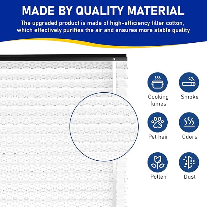 2Pack 210 Replacement Filter Compatible with Aprilaire Size: 20x25x4 MERV 13 Whole House Air Purifiers model:1210, 1620, 2210, 2216, 3210, 4200.Not fit for 1213 UPGRADE KIT(MODEL 2120 OR 2200)