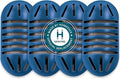 HoMedics Demineralization Cartridge for Ultrasonic Humidifiers – 4-Pack Humidifier Filter Replacements, Filters Mineral Deposits and Purifies Water in Air Humidifiers for Bedroom, Plants, Office Blue