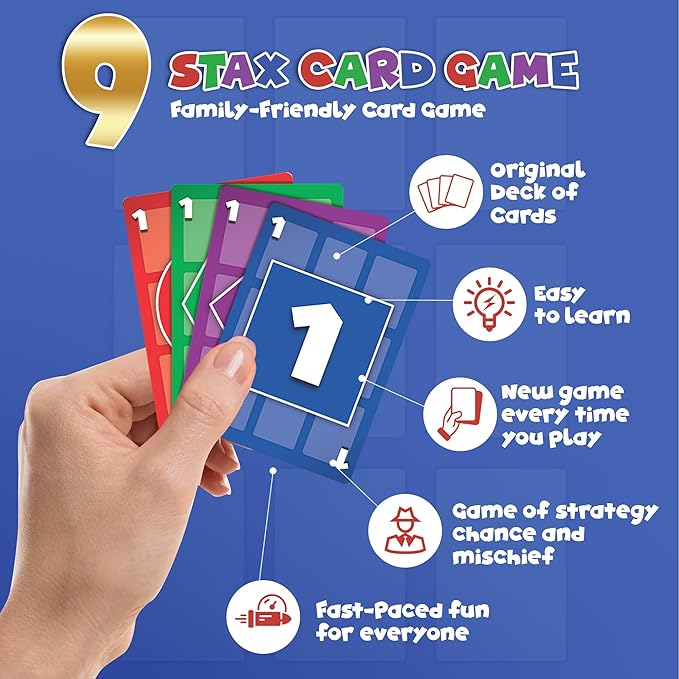 Card Game Expansion Pack – Family-Friendly Card Game – Fun for Kids, Teens & Adults – Expands Game Play to 6 Players – for Game Night, Family Night, Parties (Expansion Pack)…
