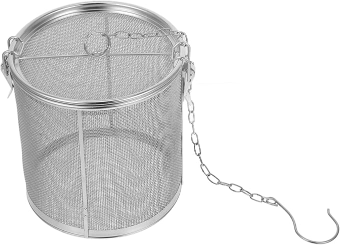 BESTOYARD Stainless Steel Seasoning Filter Portable Infuser for Soup and Tea Reusable Kitchen Strainer for Home Cooking and Seasoning Extraction