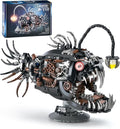 XITALAXU Mechanical Fish Building Sets,Ocean Animal Collection Toy,Adults Home or Office Decor,STEM Building Gift for Teens Boys and Girls 8-14 (1038PCS)