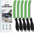 SXhyf Cleaning Brush - Hard Bristle Crevice Cleaning Brush, Multifunctional Gap Scrub Brush, Kitchen Essentials, Bathroom Cleaner Tools for Household Use, Home, Window, Toilet, Stove
