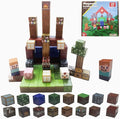 Magnetic Blocks Animals Magnet Cubes 100Pcs Montessori Building Block Sets STEM Sensory Construction Toys for Boys Girls Ages Kids 3-12 Birthday Party Gifts