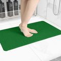 Non-Slip Bathtub Mat, Anti Slip Shower Mat, Fast Drying Bathtub Mats, Foot Scrubber Mat, Anti Slip Mat for Tub, Floor, Bathroom, Kitchen, Home, Hotel (Dark Green 40"×28")