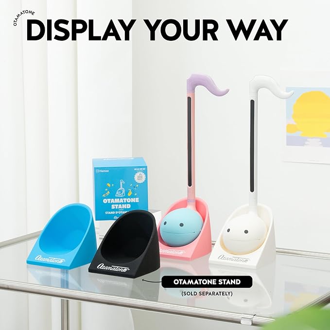 Otamatone Classic [English Edition] Hot Pink Japanese Electronic Musical Instrument Portable Synthesizer from Japan Maywa Denki for Children and Adults Gift