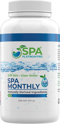 Spa Platinum Pro Hot Tub Water Clarifier, Spa Water Clarifier for Hot Tub For Crystal Clear Water, Fast Acting All Natural Compounds Hot Tub Clarifier to Keep Spa Clear & Balanced for 1 Month 8 Oz