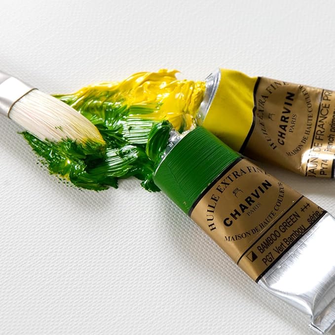 Charvin Extra Fine Oil Paint, Ultramarine Blue Deep 20 ml - Triple-Milled, Rich Texture, Poppy Oil-Based, Light-Fast, Handmade, Archival Quality