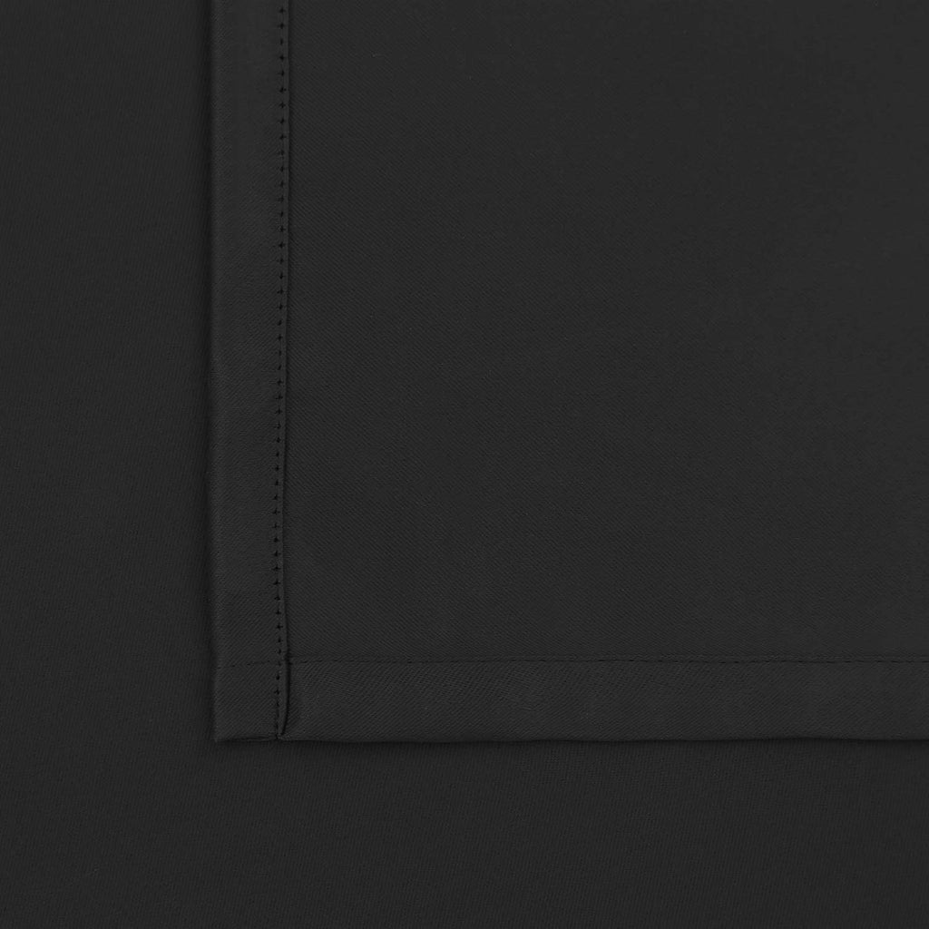 BGment Black Out Curtains 54 Inches Length for Bedroom - Rod Pocket Room Darkening Drapes Thermal Insulated Shading Blinds for Basement Short Window Kitchen, 42 x 54 Inch, 2 Panels