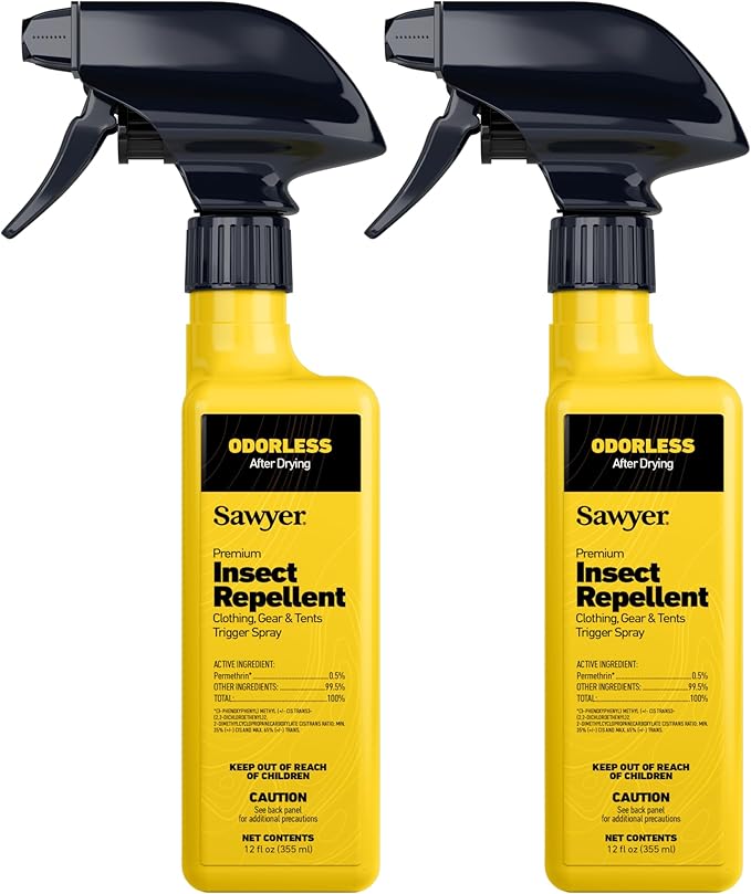 Sawyer Products Premium Permethrin Insect Repellent for Clothing, Gear & Tents