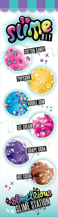 Canal Toys So Slime DIY Slime’Licious Slime Station - Make Your own Food Scented Slime - Just add Water! No Glue Required. 6+