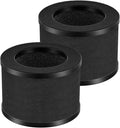 2 Pack TZ-K1 Replacement Filter Compatible with FreAire KN6391, Compatible with ToLife TZ-K1, Compatible with VOOPNU DH-JH12, for MK-01 MK-06, MJ012H, 3-in-1 Filter Replacement for Smoke Pollen, Black