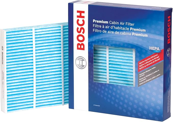 BOSCH 6051C HEPA Cabin Air Filter - Compatible with Select Cadillac CTS, SRX, STS