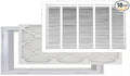 Venti Air 25" X 20" Steel Return Air Filter Grille with MERV 11 Filter Pre-Installed - Removable Face/Door for 1 inch Filters - HVAC Duct Cover Grill [Outer Dimension: 27.5"W X 22.5" H]