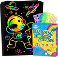RMJOY Rainbow Scratch Paper Art for Kids: 60PCS Magic Arts Crafts Gifts Toys for Girls Boys Ages 4 5 6 7 8 9 Games Activities for Birthday Family Fathers Day Christmas Stocking Stuffers Easter(Boys)