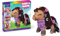 Craft-tastic - Make a Friend Pony - Mini Sewing Kit, Arts and Crafts, Kids Crafts, Art Supplies, Craft Kit Makes 1 Easy-to-Sew Stuffie with Clothes & Accessories, Bonus Travel Tote Included Ages 5+