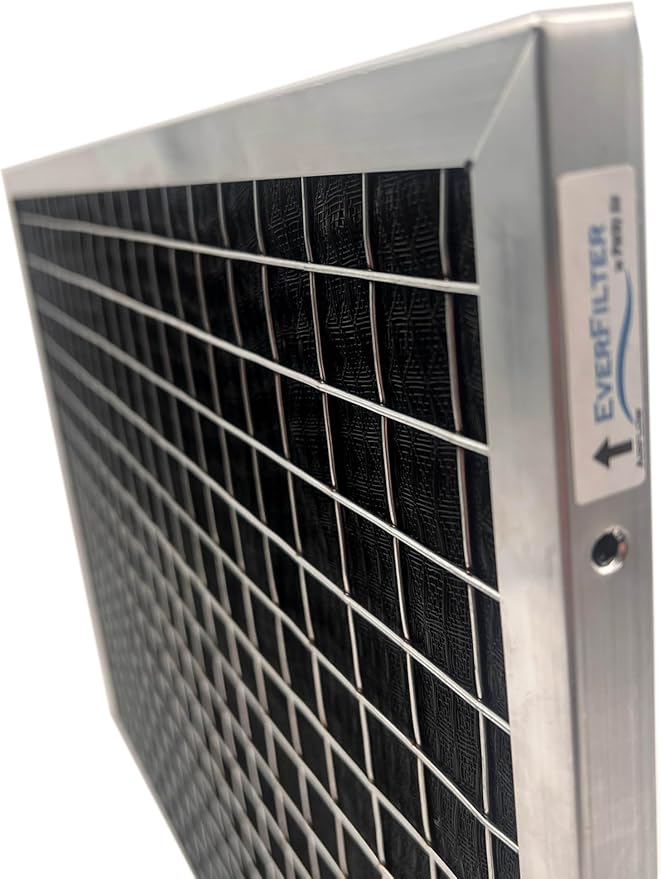 20x30x1 Electro-static Air Filter (1-Ct) AC Furnace Filter, Reusable & Washable 4-Stage Electrostatic Filter for Residential and Commerical HVAC (Actual Size: 19.75 x 29.75 x 0.75 Inches)
