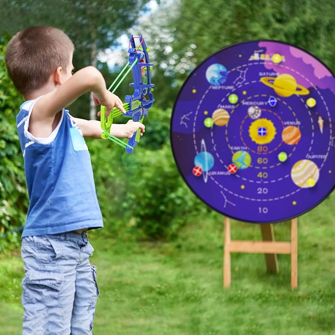 BooTaa 29" Large Dart Board for Kids, Kids Dart Board with Sticky Balls, Boys Toys, Indoor/Sport Outdoor Fun Party Play Game Toys, Birthday Gifts for 3 4 5 6 7 8 9 10 11 12 Year Old Boys Girls