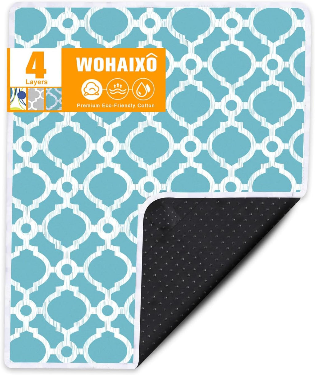 Ironing Mat, Portable Travel Ironing Pad, 28 x 24inch Ironing Mat for Table Top of Washer, Dryer, Table Top, Countertop, Silincoe Coating and Scorch Resistant