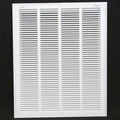 20" X 24" Return Air Filter Grille - Filter Included - Easy Plastic Tabs for Removable Face/Door - HVAC VENT DUCT COVER - White [Outer Dimensions: 22 5/8"w X 26 5/8"h]