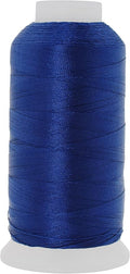 Mandala Crafts Navy Blue Heavy Duty Thread -1500 Yds Tex 70 Thread for Sewing Drapery Jeans Leather Hair - Bonded Polyester Thread Outdoor Marine Upholstery Threads