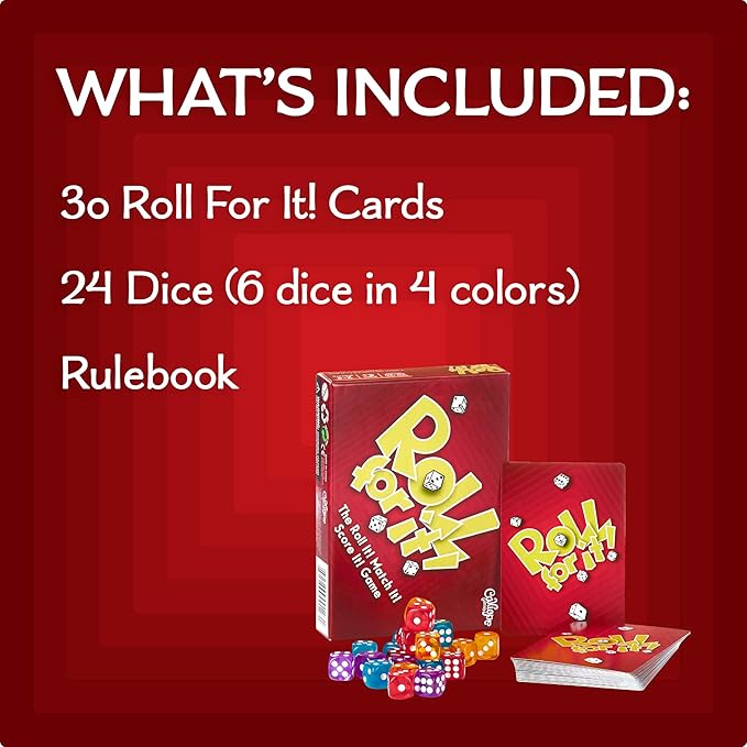 Calliope Games Roll For It! - Red Edition