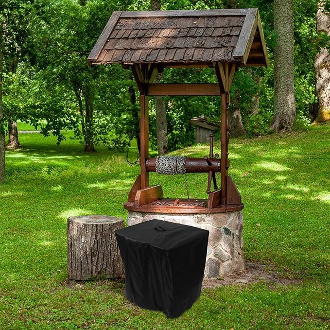 Pool Pump Cover for Outdoor Garden and Pool Filter Pumps Large 84x61x86cm Waterproof Protective Equipment Cover for Winter