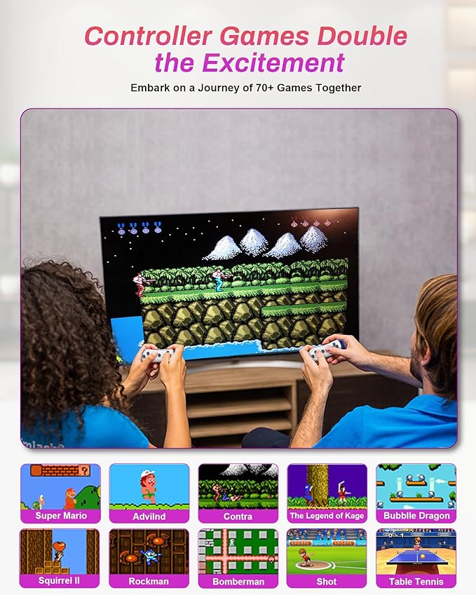 Double Dance Mat, Flannel Dance Mat for TV with HD Camera, Dual User Play Mat with Wireless Controller, Non-Slip Dance Pad for Kids Adults Girls Boys