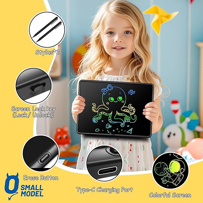 20 Inch LCD Writing Tablet for Kids, Large Drawing Pad, Doodle Board, Rechargeable Drawing Board, Educational & Learning Kids Toys, Creative Birthday Gifts