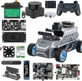 Yahboom ROS2 Robot Car Ackerman Steering Chassis,AI Visual Recognition Embodied Intelligence AI for Jetson Nano B01 4GB,User Manual Included (Superior Ver Without Nano)