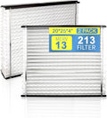 213 Replacement Filter Compatible with AprilAire 1210, 1620, 2210, 2216, 3210, 4200 Whole House Air Purifiers 20x25x4 Inches MERV 13 Furnace Filter,2-Pack