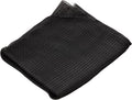PATIKIL 47.2" x 39.4" Air Conditioner Air Filter Material, Plastic Dustproof Filtering Mesh Screen Replacement for Air Conditioning, Black