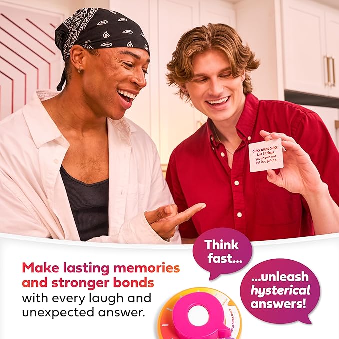 WHAT DO YOU MEME? Quick Quick Quick by Relatable, Unleash Your Inner Funny with The Ultimate Party Games for Friends and Family Game Night, The Fastest Way to Have Fun, Ages 8 to 108