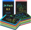 LCD Writing Tablet for Kids, 8.5 Inch Colorful Doodle Board Drawing Tablet, Educational Learning Toys Birthday Gifts for Kids Age 3 4 5 6 7 8 (24 Pack)