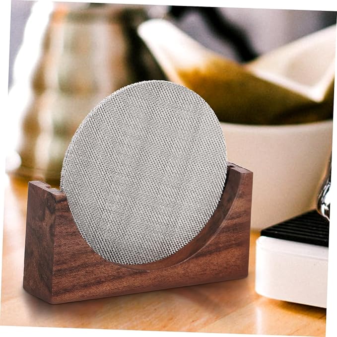 Luxshiny 2pcs Stainless Mesh Filter Basket Espresso Filter for Use Easy to Clean Design for Fine Extraction and Optimal Brewing