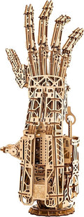 Wood Trick Cyber Robotic Hand 3D Wooden Puzzles for Adults and Kids to Build - Wooden Models Engineering DIY Project Mechanical 3D Puzzles Model Kits for Adults