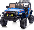 12V Kids Ride on Car Truck, Kids Electric Vehicles Car Ride on Toy for Toddlers with Remote Control - Blue