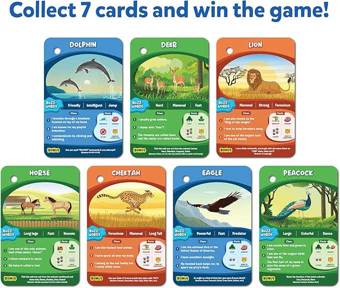 Skillmatics Guess in 10 Splash, Educational Toy & Card Game for Pool, Beach, Boat Trips, Fun Travel Gift for Kids, Teens & Adults, Ages 6, 7, 8, 9 & Up, 2-6 Players