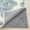 RUGPADUSA - Dual Surface - 5' Square - 1/8" Thick - Felt + Rubber - Non-Slip Backing Rug Pad - Adds Low-Profile Comfort and Protection