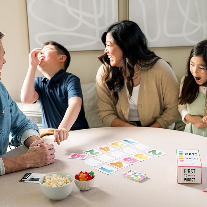 Party Game - The Card Game About How Your Friends and Family Rank Things for Kids, Teens, Adults, Families & Fun Parties with Polarizing Priorities