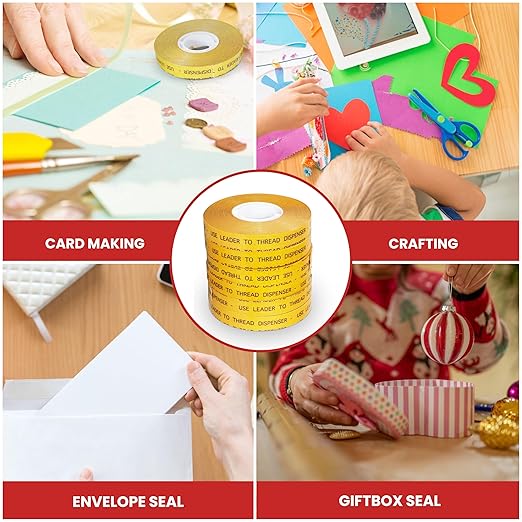 GGR Supplies T.R.U. ATG-7502 ATG Tape (Acid Free Adhesive Transfer Tape): 1/2 in. Wide x 36 yds. (Pack of 6)