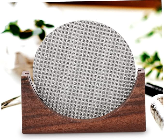 Luxshiny 2pcs Stainless Mesh Filter Basket Espresso Filter for Use Easy to Clean Design for Fine Extraction and Optimal Brewing