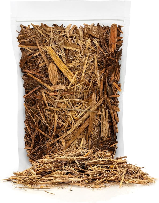 Premium Eucalyptus Mulch by Gardenera - Beautify Your Garden and Promote Sustainable Landscaping - 5 QUARTS