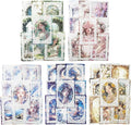 Lace border Scrapbook Paper Set, 150 PCS Goddess of romance Ephemera Pack for Junk Journaling, Scrapbooking, Crafting, DIY Projects, Diaries, and Art Supplies