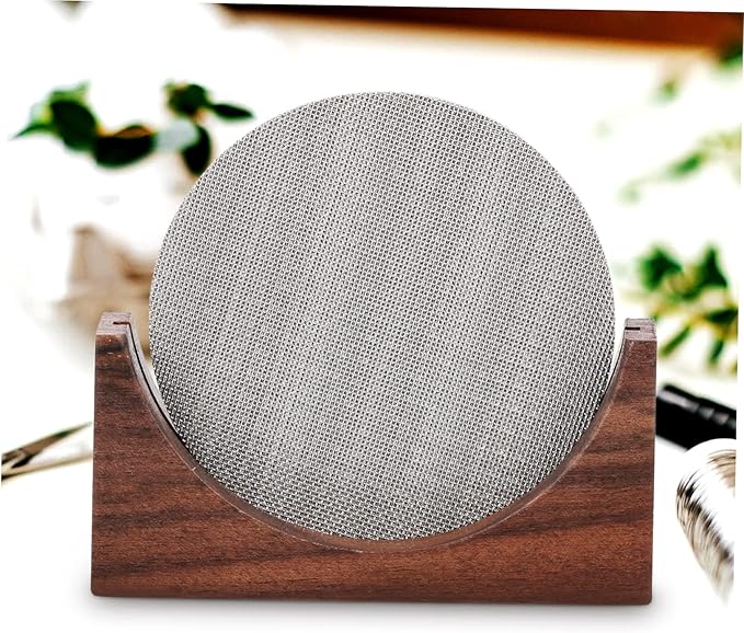 Luxshiny 4pcs Espresso Filter Screen Stainless Filter Mesh for Use Easy to Clean Prevents from Sticking