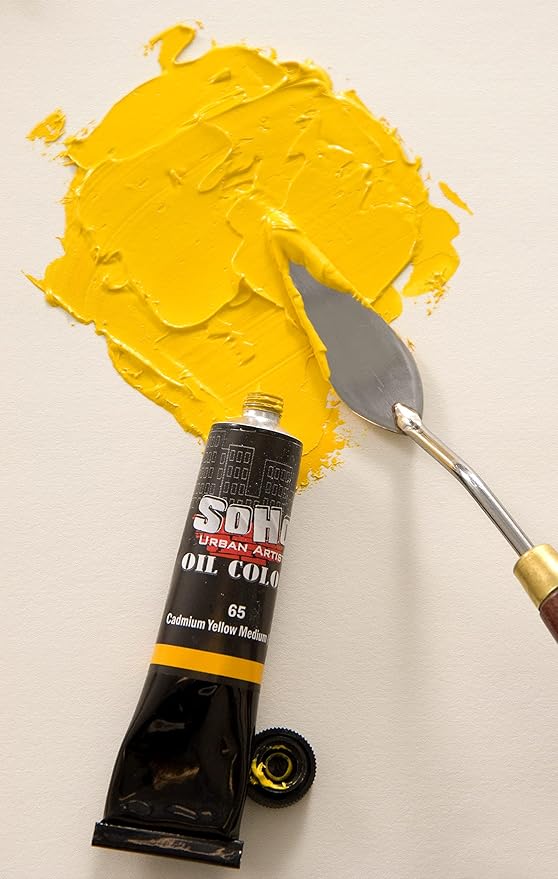 Soho Urban Artist Oil Paint - Zinc White, 430 ml Can - Best Valued Oil Colors for Painting, Excellent Pigment Load