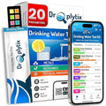 20-in-1 Drinking Water Test Kit with Mobile App, Lab-Precision Home Water Testing Strips for Tap and Well Water, Tests pH, Hardness, Lead, Iron, Chlorine, Nitrate, Fluoride, Heavy Metals