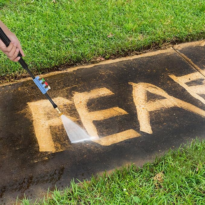 5000 PSI Pressure Washer with 33FT Hose Power Washers Powered Professional High Pressure Cleaner Machine, Foam Cannon, 4 Tips, powerwashers for Home Cars