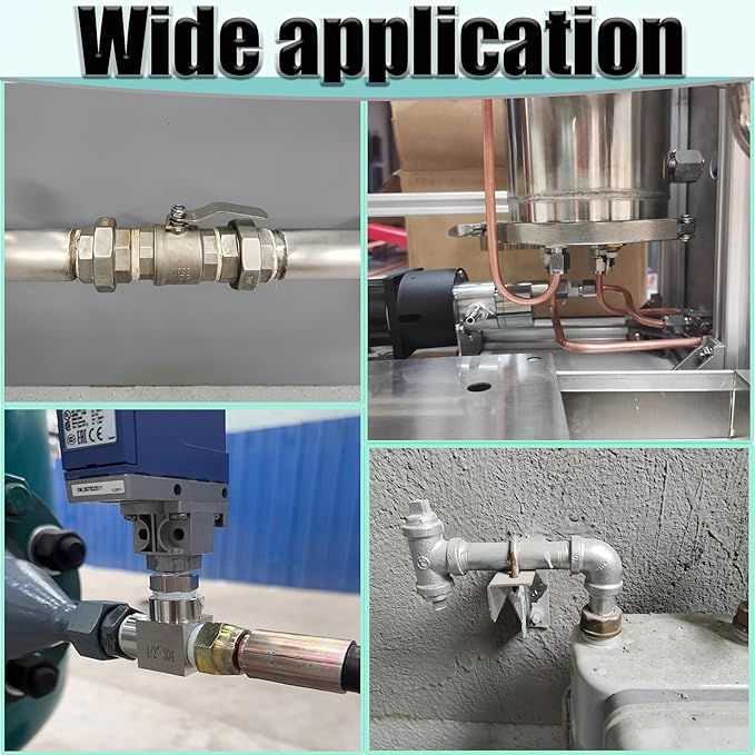 1" NPT Male to 3/4" NPT Female Hex Bushing Reducer, 304 Stainless Steel NPT Reducing Adapter Pipe Fitting, Heavy Duty Pipe Hex Bushing for Reducing Pipe (1” MNPT x 3/4” FNPT)