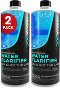 MAV AquaDoc Spa Clarifier & Hot Tub Clarifier for Fast Acting Cloudy Water Treatment - The Spa Clarifier Hot Tub Owners Love - 32 oz (2-Pack)